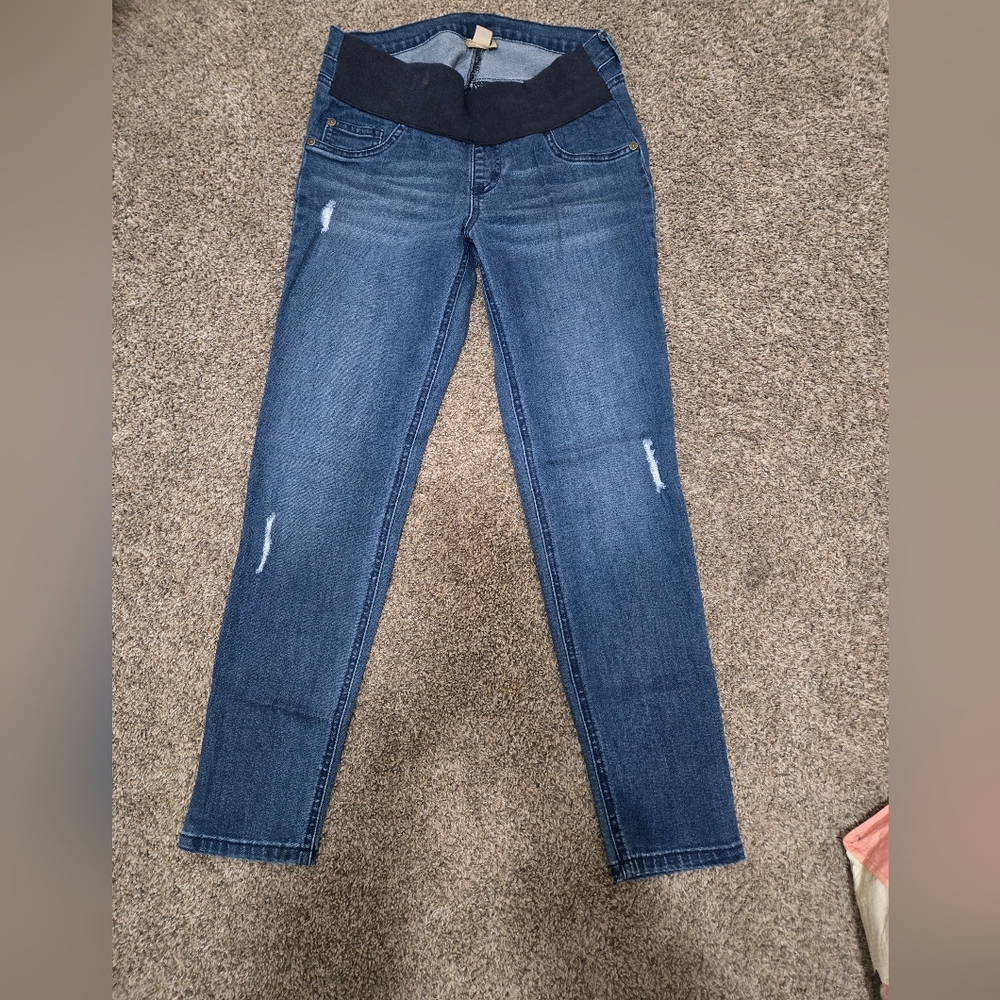 Women's Maternity Blue Jeans